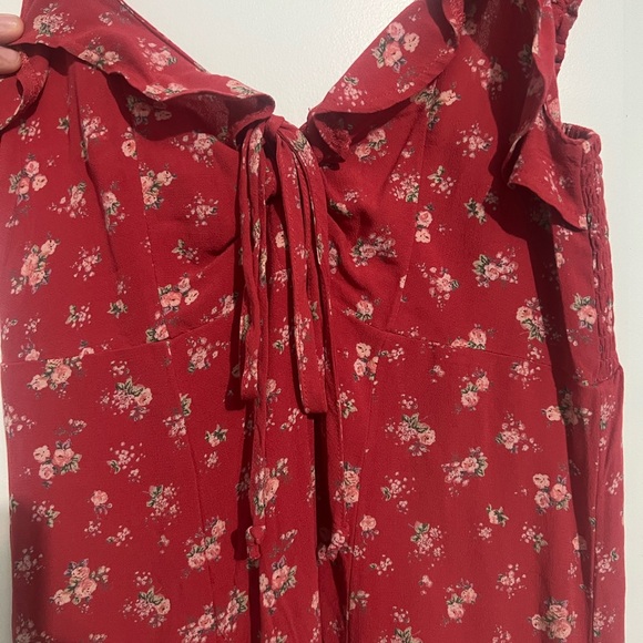 American Eagle Red Dress Size Extra‎ Small New with Tags - Picture 5 of 7